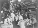 Free Picture of Dining Car Interior