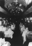 Free Picture of Railroad Car Dining Area