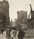 Free Picture of California Street After Fire and Earthquake