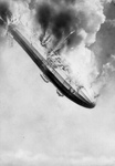 Free Picture of Airship Falling From the Sky