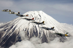 Free Picture of Carrier Air Wing Five Near Mt Fuji