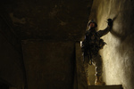 Free Picture of Army Soldier in Stairwell