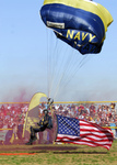 Free Picture of Parachute With American Flag
