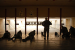 Free Picture of Airmen at a Shooting Range