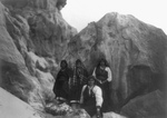 Free Picture of Acoma Indians With Pottery