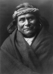 Free Picture of Acoma Indian Man Wearing Headband