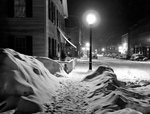 Free Picture of Snowy Night in Woodstock, Vermont