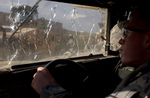 Free Picture of Damaged Humvee Windshield