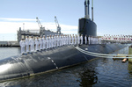Free Picture of Submarine Commissioning Ceremony