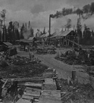 Free Picture of Lumber Camp in New Hampshire