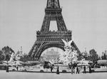 Free Picture of Fountain, Trocadero, and Eiffel Tower