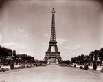 Free Picture of Park and Eiffel Tower