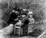 Free Picture of Women Playing Cards