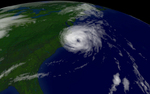 Free Picture of Hurricane Ophelia, Cape Hatteras, North Carolina