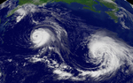 Free Picture of Storms Maria, Nate and Ophelia