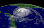 Free Picture of Hurricane Jeanne Over Florida