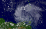 Free Picture of Tropical Depression Three