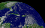 Free Picture of Tropical Depression Frances