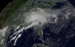 Free Picture of Tropical Depression Bill