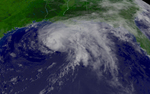 Free Picture of Tropical Storm Claudette