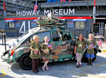 Free Picture of Girl Scouts and the Operation Thin Mint Volkswagen Beetle