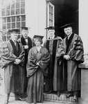 Free Picture of Maude Adams and Group in Graduation Gowns