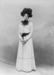 Free Picture of Ethel Barrymore Standing in a Dress