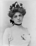 Free Picture of Ethel Barrymore With Floral Hair Accents
