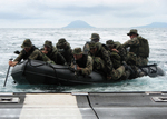 Free Picture of Marines Guiding an Assault Boat