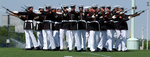Free Picture of Marine Corps Silent Drill Platoon Performing