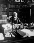 Free Picture of Andrew Carnegie Reading at a Desk