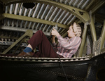 Free Picture of Woman Riveting an A-20 Bomber
