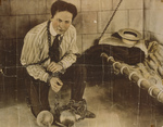 Free Picture of Harry Houdini in Balls and Chains