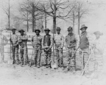 Free Picture of African American Convicts on a Chain Gang
