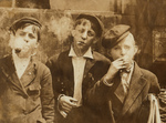 Free Picture of Newsie Boys Smoking