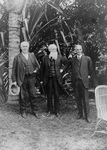Free Picture of Thomas Edison, John Burroughs, and Henry Ford
