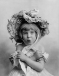 Free Picture of Little Girl in a Bonnet
