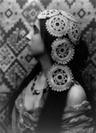Free Picture of Woman in Profile, Crochet in Her Hair