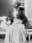 Free Picture of Woman With Japanese Spaniels