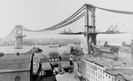 Free Picture of Manhattan Bridge Being Constructed