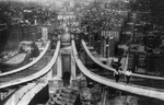 Free Picture of Constructing the Manhattan Bridge