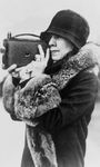 Free Picture of Grace Coolidge Taking a Picture