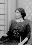 Free Picture of Helen Keller Sitting in a Chair