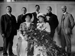 Free Picture of Anne Sullivan Macy and Helen Keller at a Flower Show