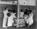 Free Picture of African American Children in a Cooking Class