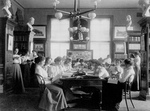 Free Picture of Female Students Reading in a Library