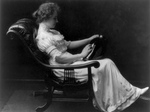 Free Picture of Helen Adams Keller Reading
