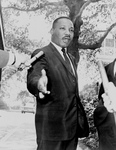 Free Picture of MLK Speaking to the Press