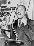 Free Picture of MLK at a Press Conference