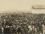 Free Picture of Crowd Listening to Booker T Washington